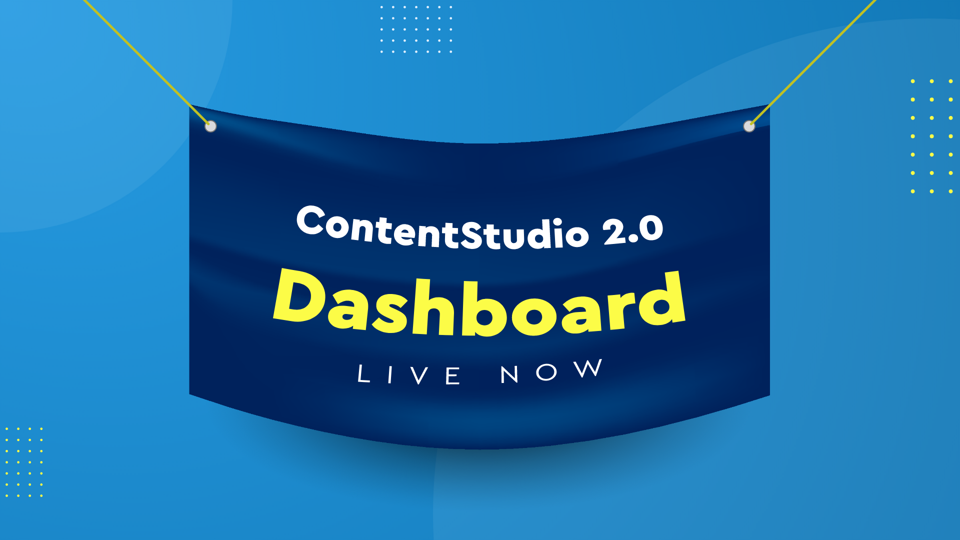 ContentStudio Dashboard