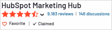 hubspot g2 rating