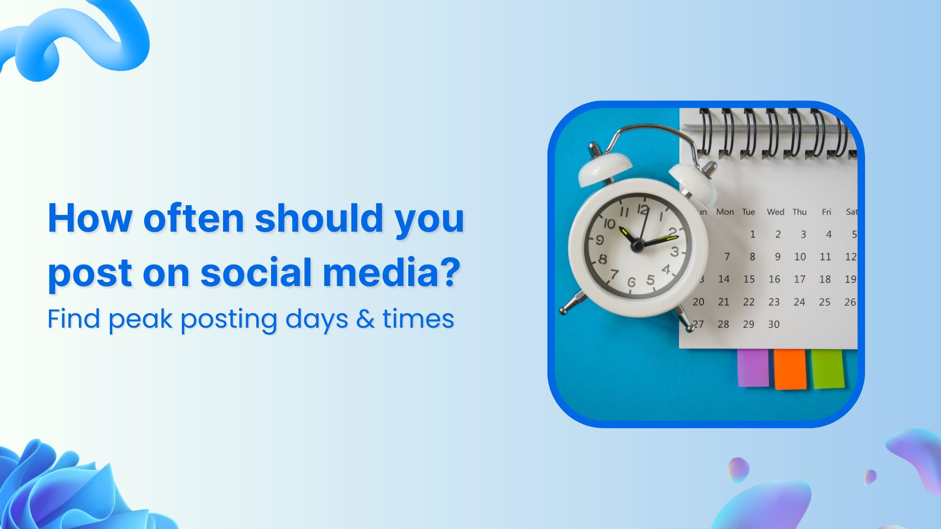 how often should you post on social media