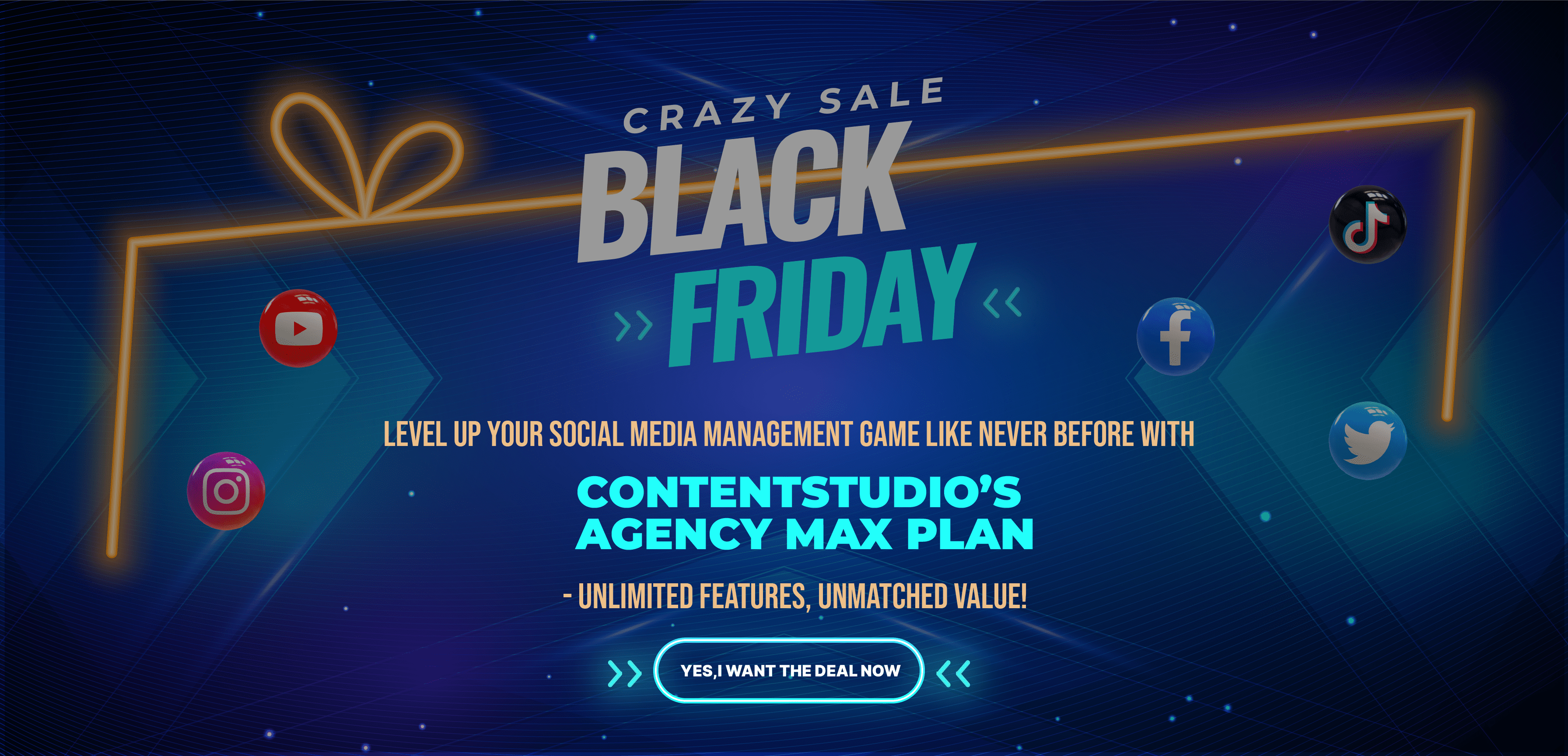 ContentStudio black friday discount