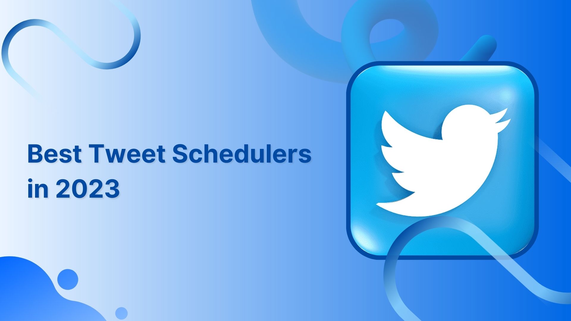 best tweet schedulers in 2023