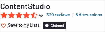 contentstudio g2 ratings