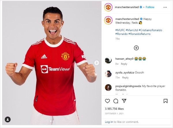 ronaldo promoting Islamabad united