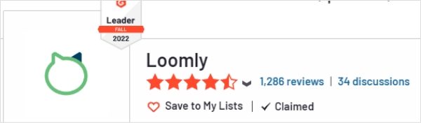 loomly g2 ratings