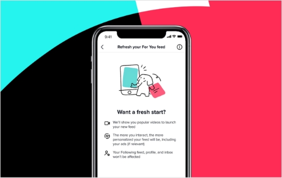 what is tiktok refresh?