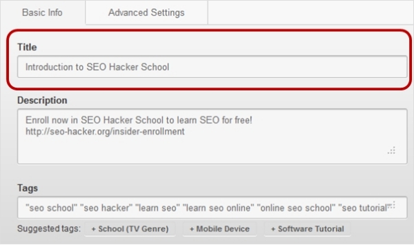 metadata optimization