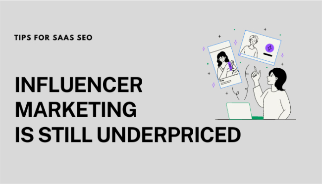 influencer marketing is still underpriced