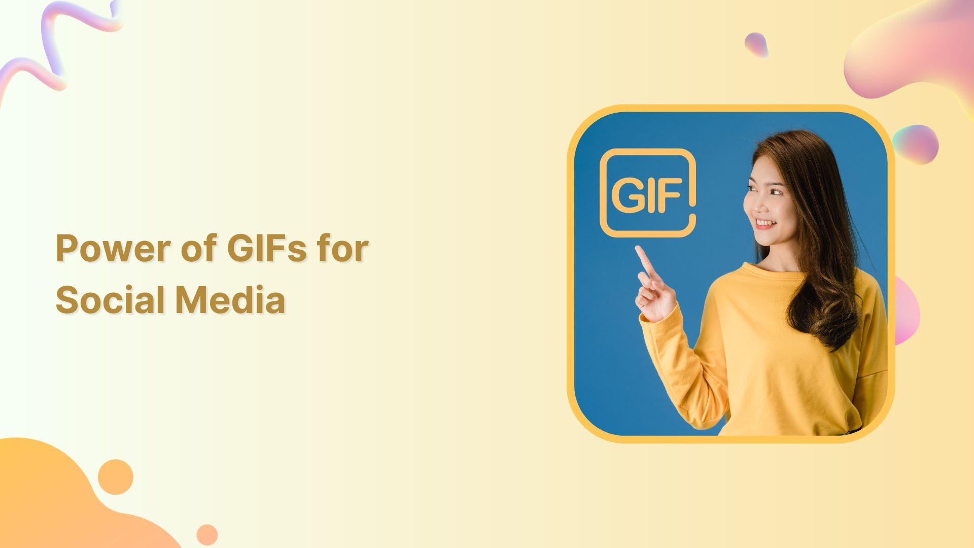 power of gifs for social media