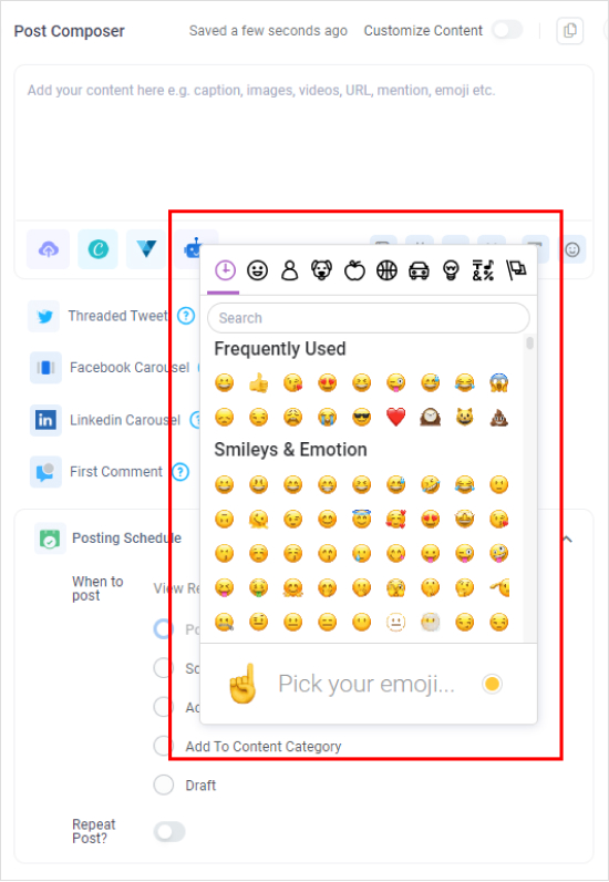 add emojis to your social media posts and blogs