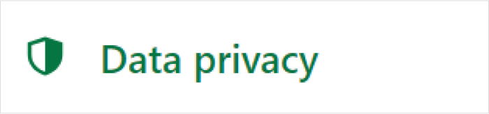 Adjust privacy settings