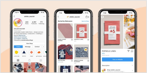 instagram shopping