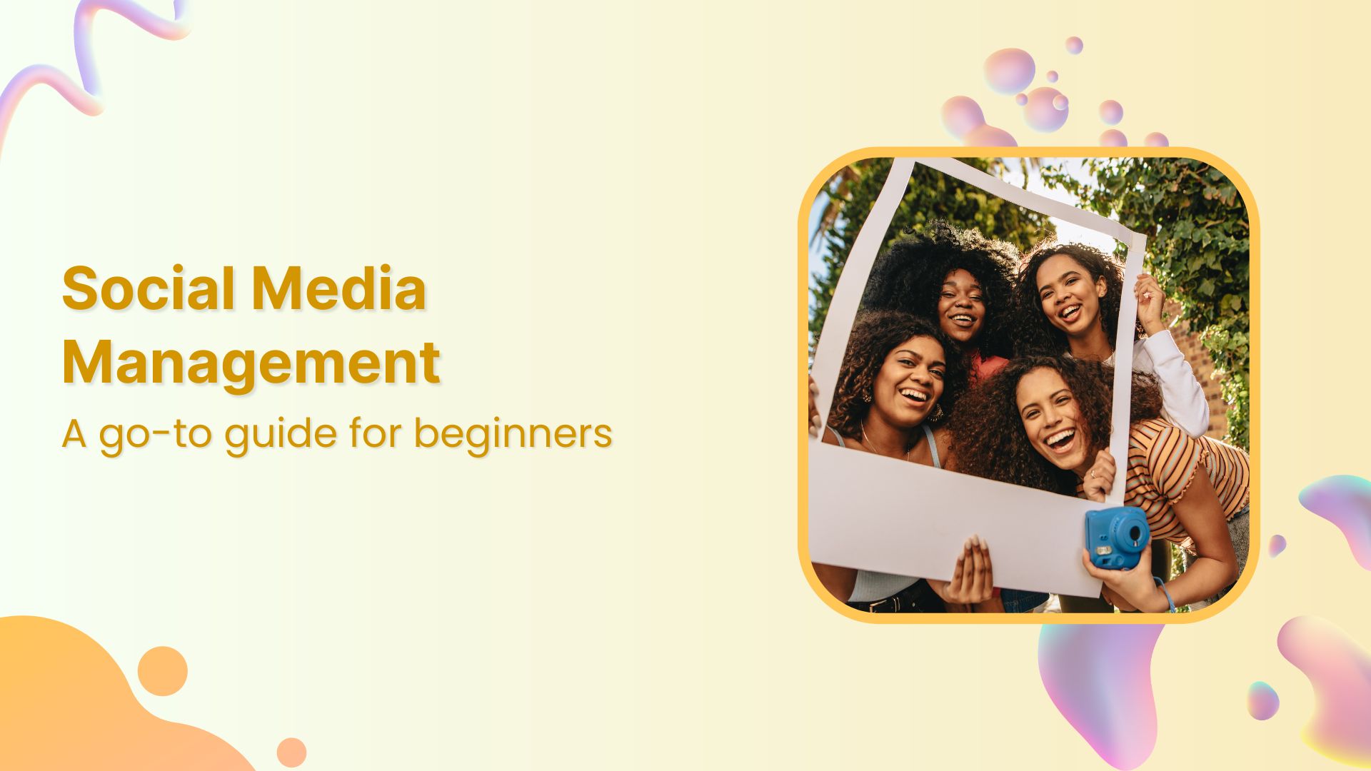 social media management guide