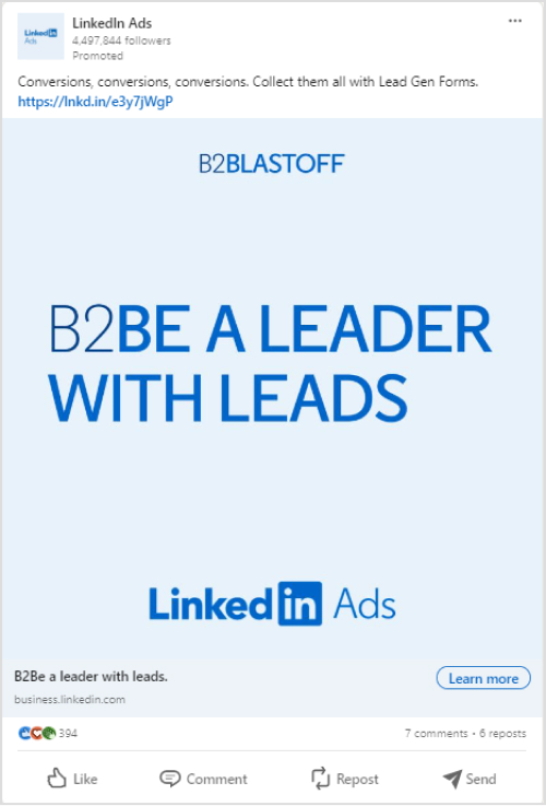 LinkedIn ads