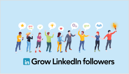 Gain more followers on LinkedIn