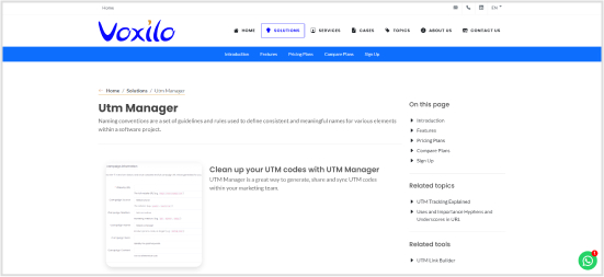 utm-manager